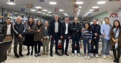 Finished gas and charcoal BBQ grills ready for inspection